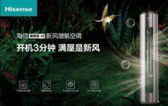 安全第一，海信新風空調(diào)為健康再加碼